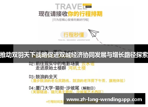 推动双羽天下战略促进双城经济协同发展与增长路径探索
